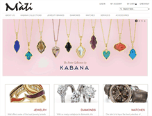 Tablet Screenshot of matijewelers.com